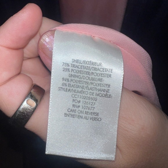 Alice + Olivia Elegant One-Shoulder Pink Gown - Picture 9 of 10